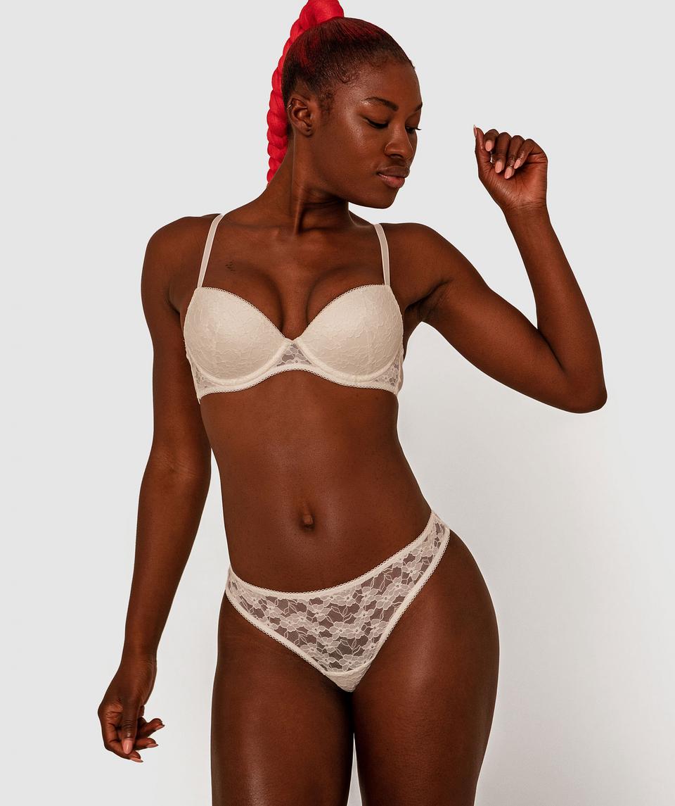 Shelly Push Up Bra - Ivory