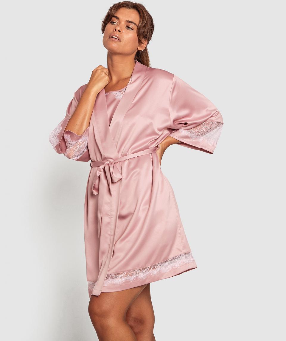 Sienna Short Wrap - Pale Pink