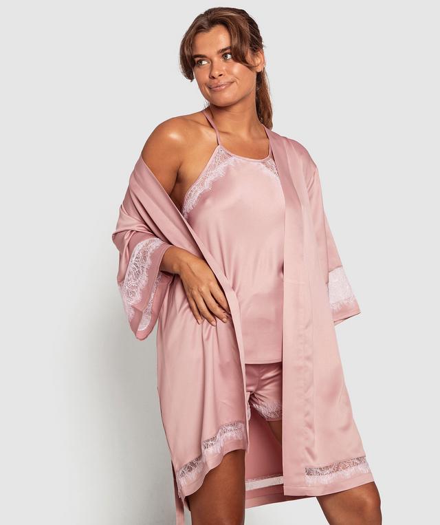 Sienna Short Wrap - Pale Pink
