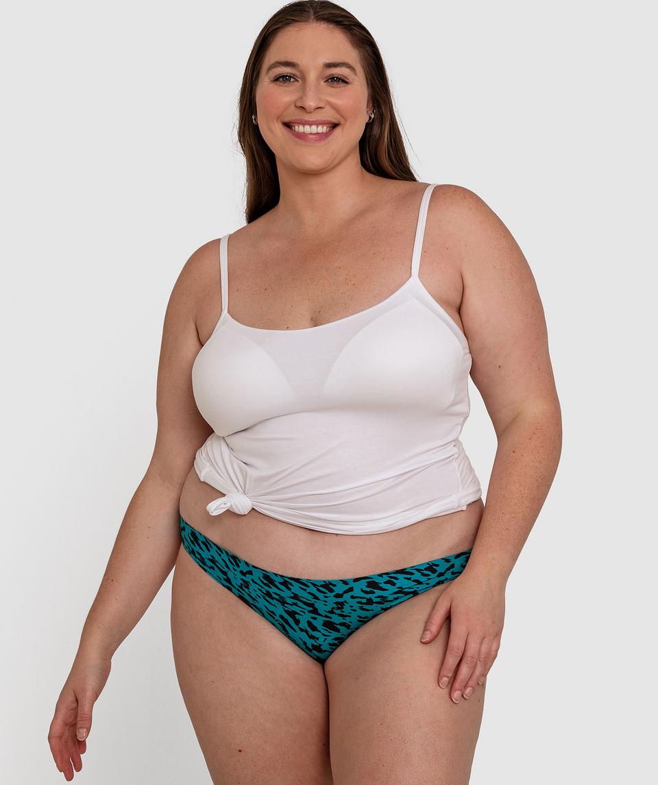 Smooth Comfort Bikini Brief - Animal Print