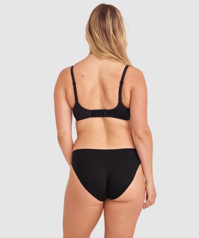 Smooth Comfort Bikini Cut Knicker - Black