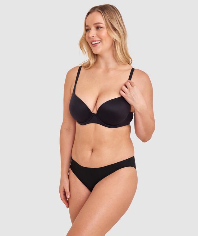 Smooth Comfort Bikini Cut Knicker - Black