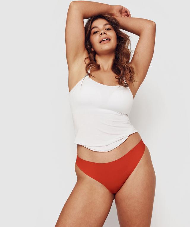 Smooth Comfort Bikini Cut Knicker -Dark Orange