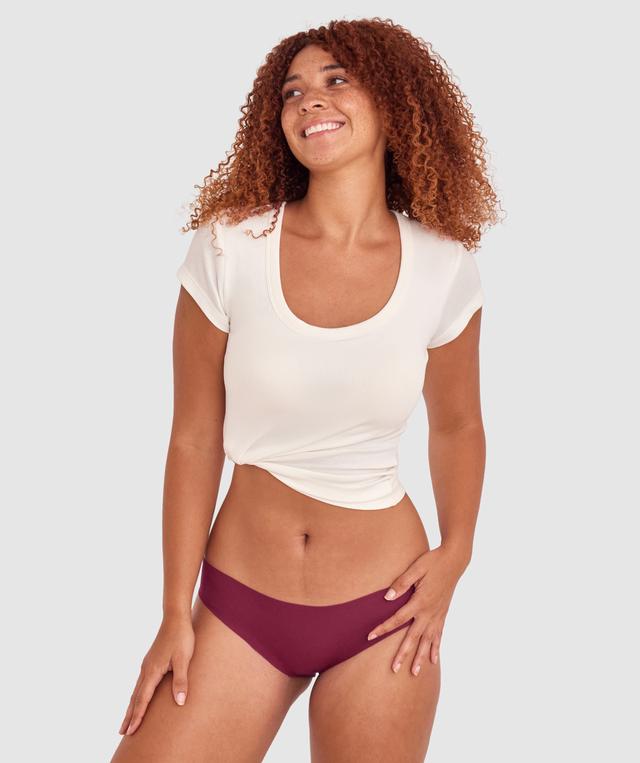 Smooth Comfort Cotton Bikini - Berry