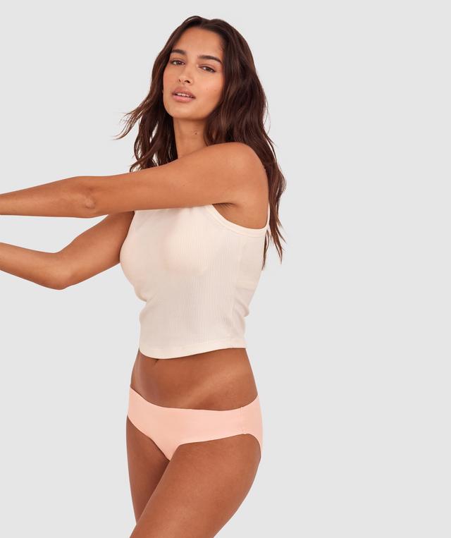 Smooth Comfort Cotton Bikini - Blush Pink