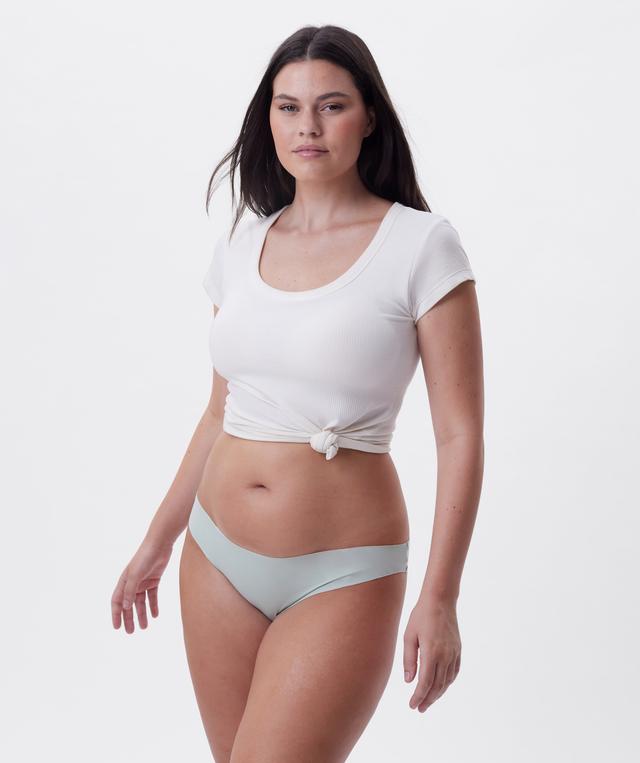 Smooth Comfort Cotton Bikini - Light Green