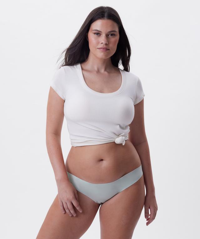 Smooth Comfort Cotton Bikini - Light Green
