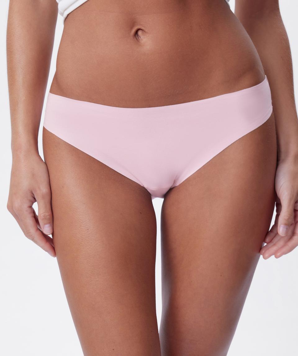 Smooth Comfort Cotton Bikini - Light Pink