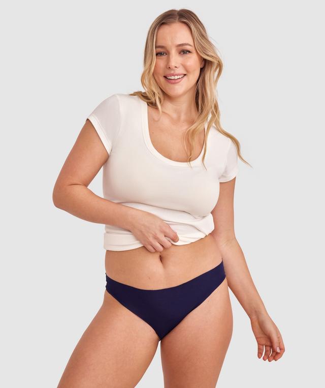 Smooth Comfort Cotton Bikini - Navy