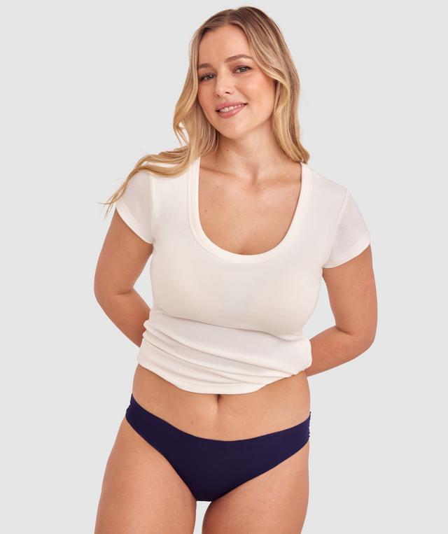 Smooth Comfort Cotton Bikini - Navy