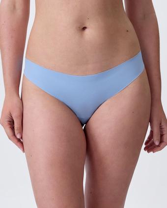 Smooth Comfort Cotton G String - Light Blue (LIGHT BLUE)