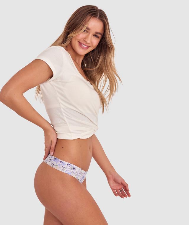 Smooth Comfort G String - Print Floral