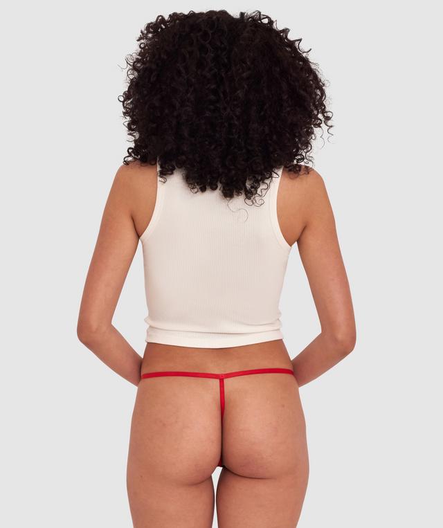 Smooth Comfort String - Dark Red