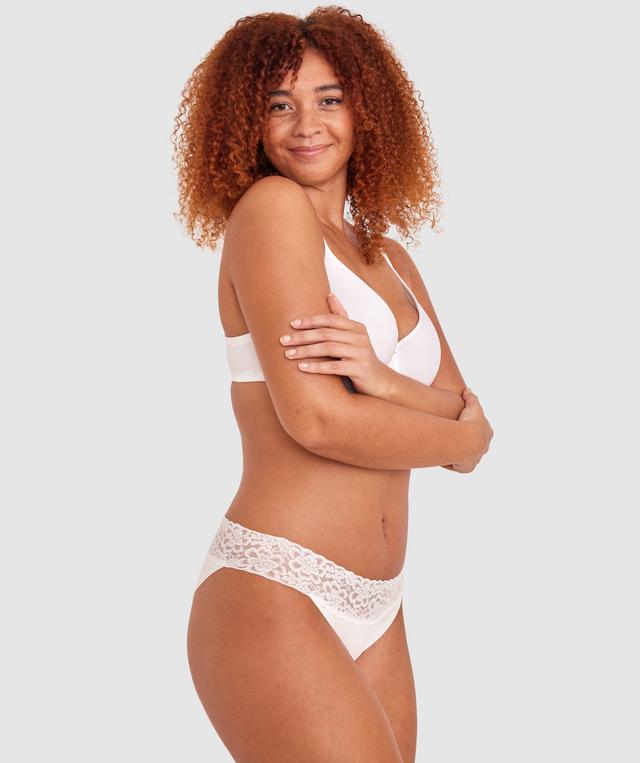 Smooth Eva Brazilian Knicker - Ivory