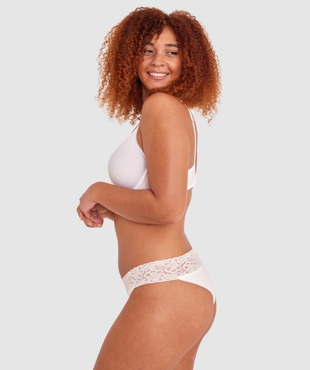 Smooth Eva Brazilian Knicker - Ivory