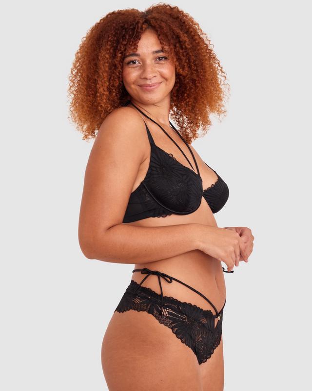 Solana Underwire Bra - Black