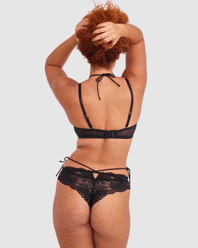 Solana Underwire Bra - Black
