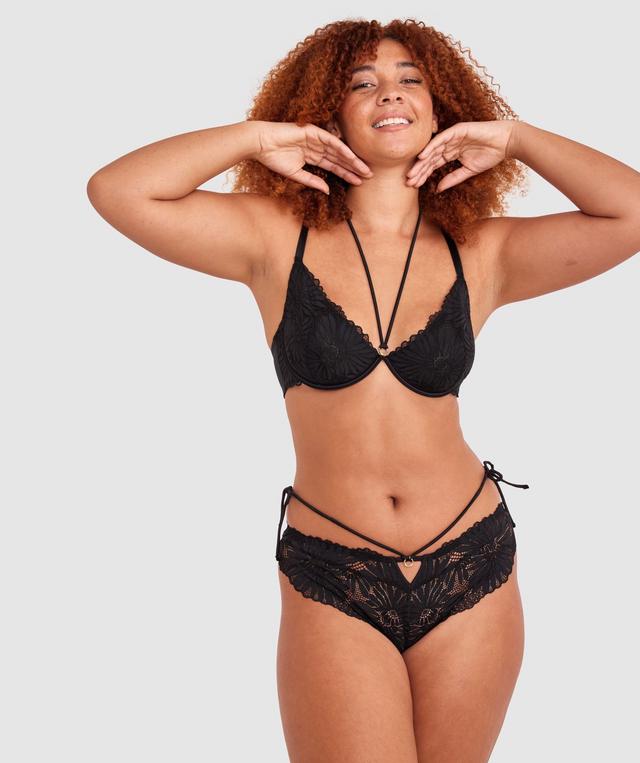 Solana Underwire Bra - Black