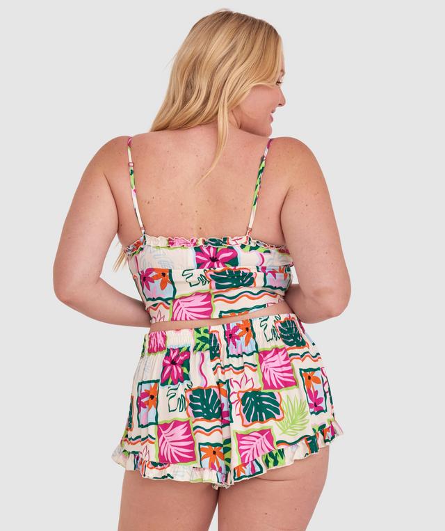 Stella Short - Tropical Print