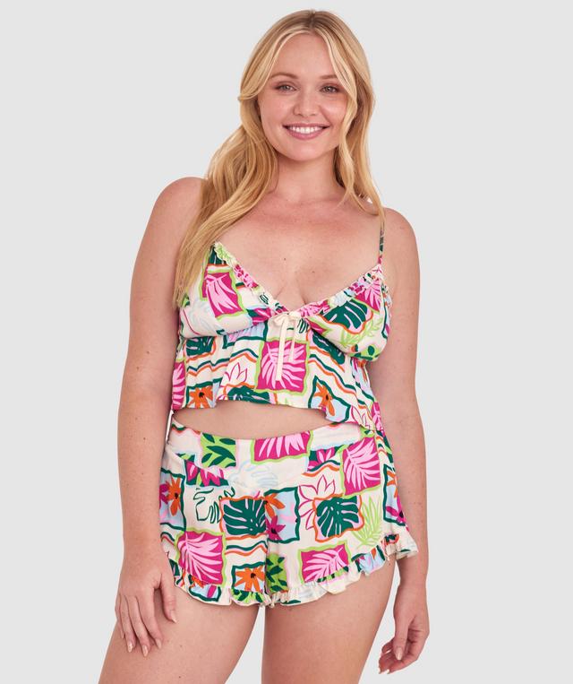 Stella Short - Tropical Print