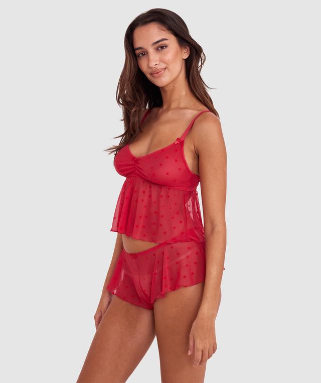 Stolen Hearts Cami - Red