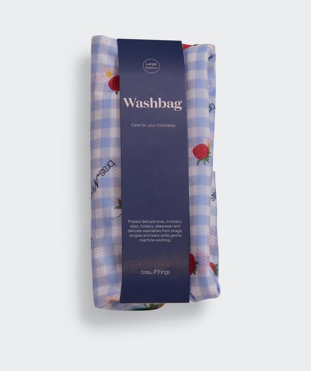 Strawberry Patch Large Washbag - Print