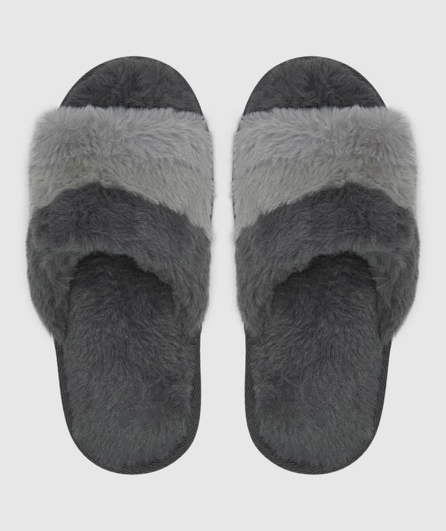 Sunset Glow Slippers - Grey