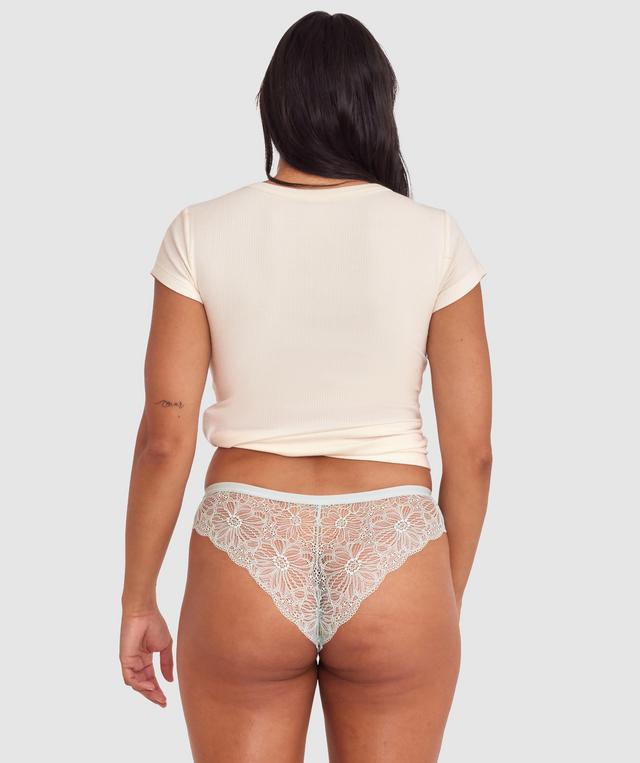 Susannah Brazilian Knicker - Light Green