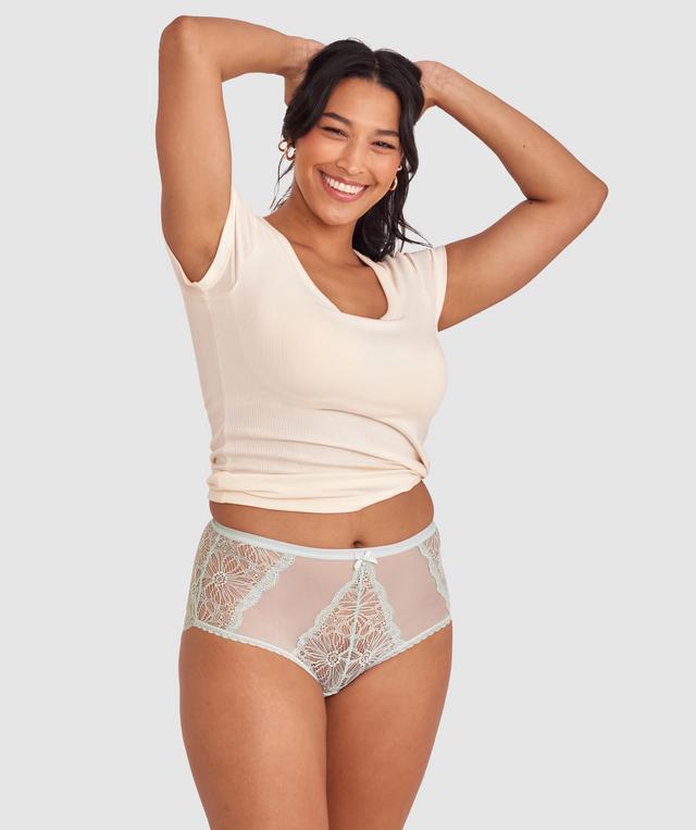 Susannah Full Brief - Light Green