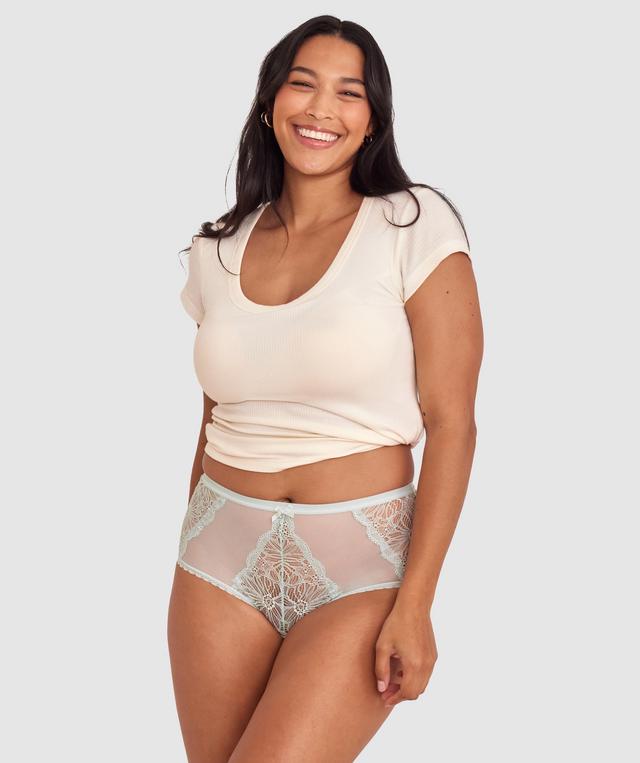 Susannah Full Brief - Light Green