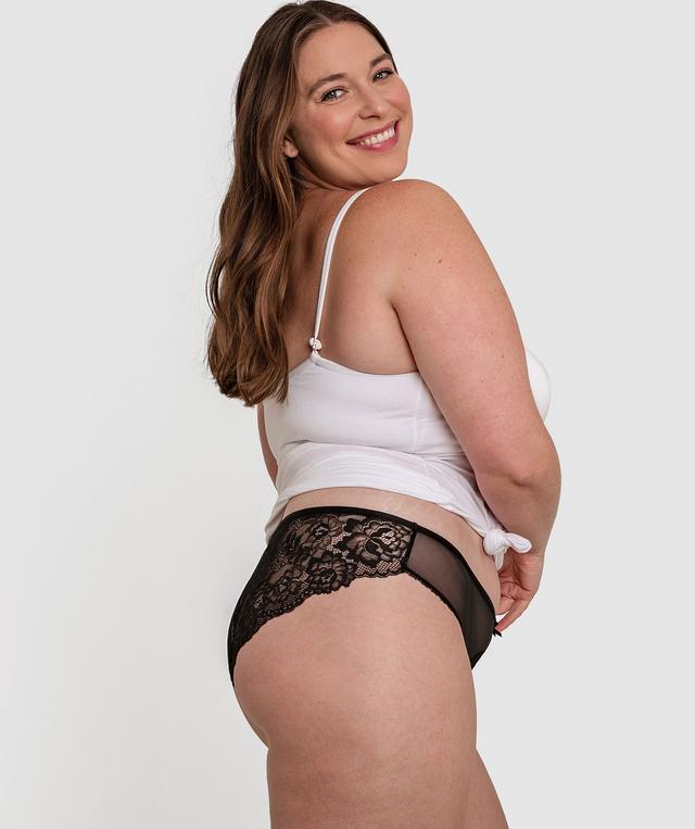 Suzie Brazilian Knicker - Black