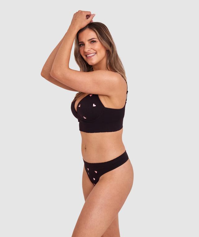 Sweetheart G String - Black