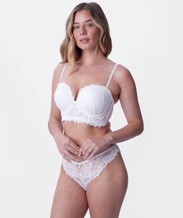 Tallulah Strapless Bra - Ivory