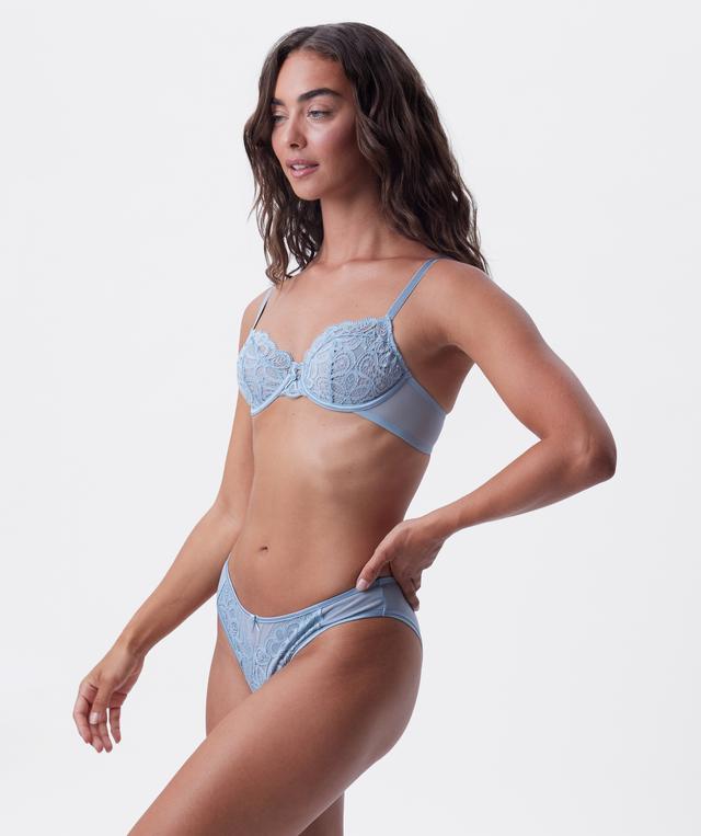 Dulcie Unlined Bra - Light Blue