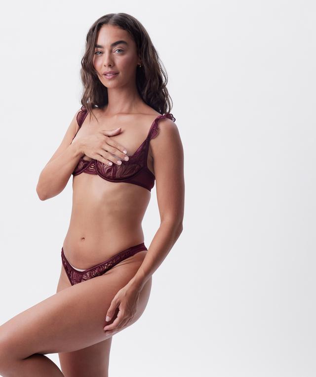 Night Games Bordeaux Enchante Erotic Set - Berry