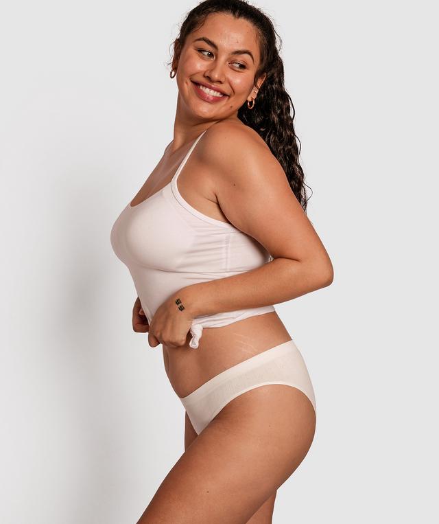 Theodora Bikini Knicker - White