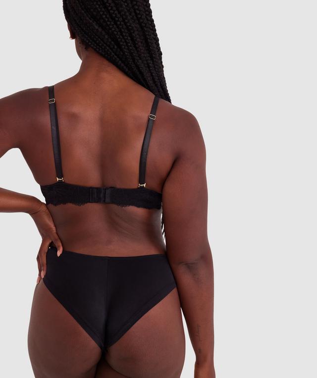 Tia Brazilian Knicker - Black