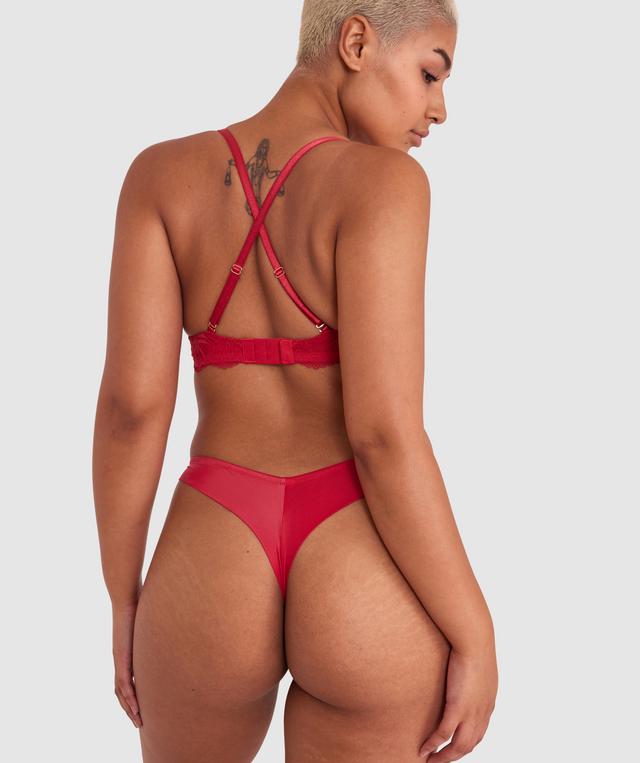 Tia V String - Red