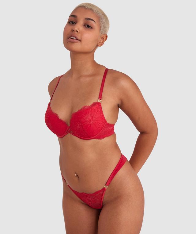 Tia V String - Red