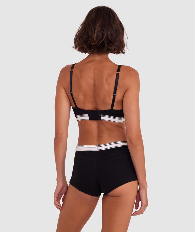 Time Out Plunge Underwire Bra - Black