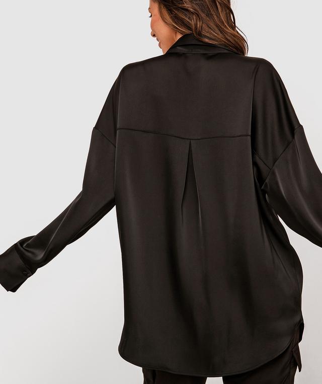 Tina Long Sleeve Shirt - Black