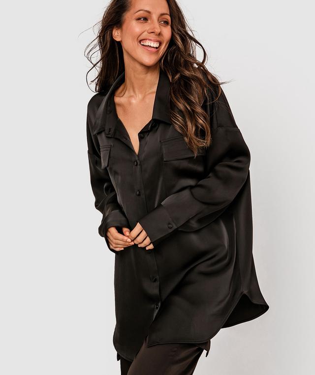 Tina Sleepshirt - Black
