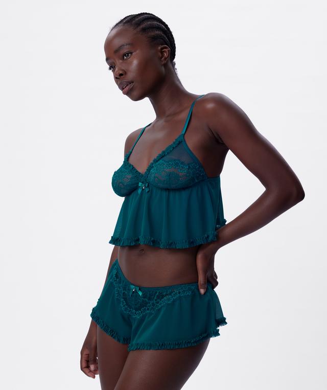 Too Cute French Knicker - Teal