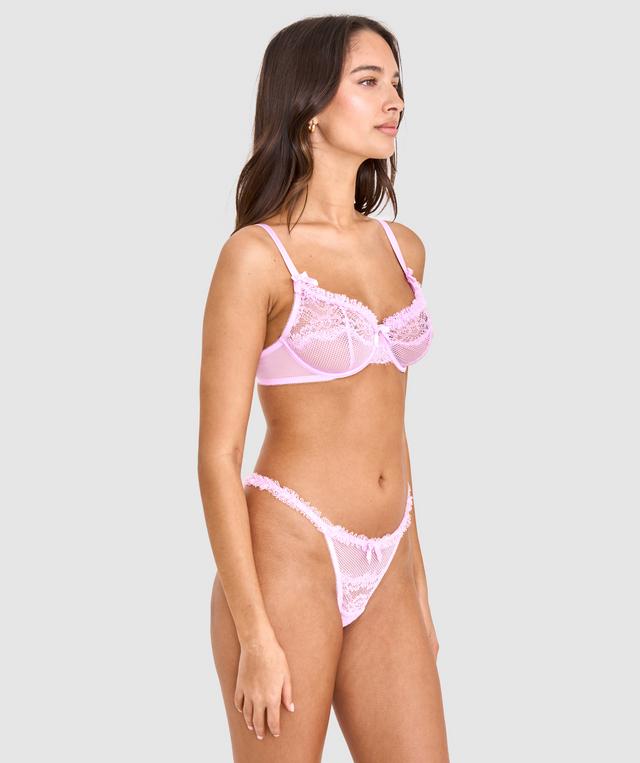 Too Cute Underwire Bra - Pink
