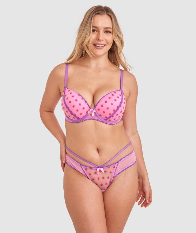 Twiggy Push Up Bra - Pink