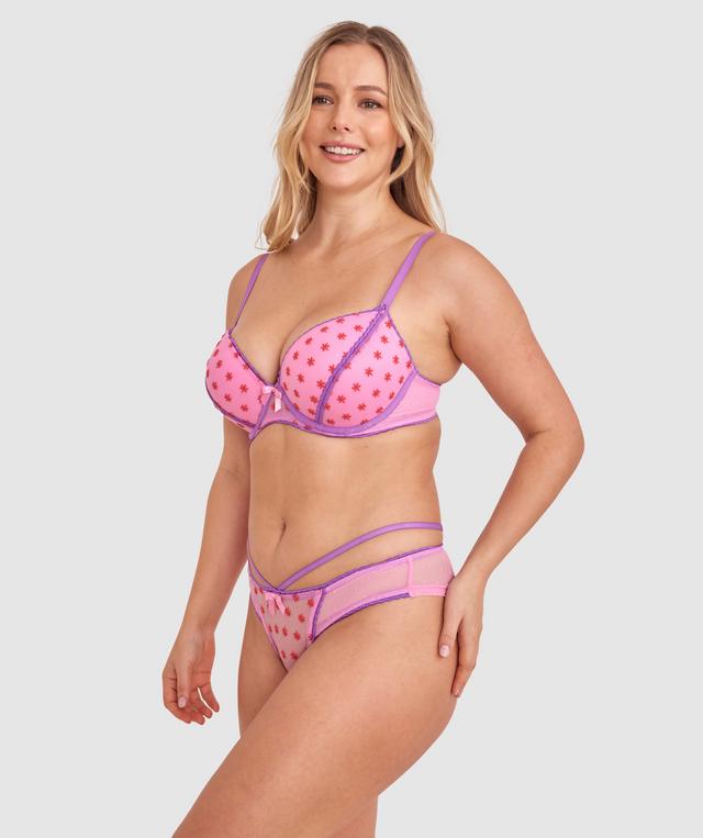 Twiggy Push Up Bra - Pink