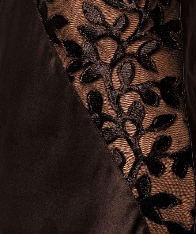 Twilight Lace Slip - Black