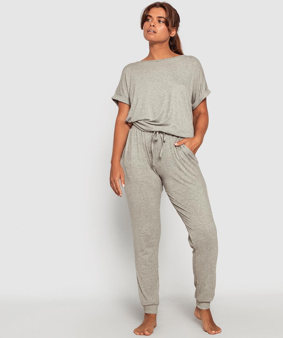Unwind Jogger Pant - Light Grey