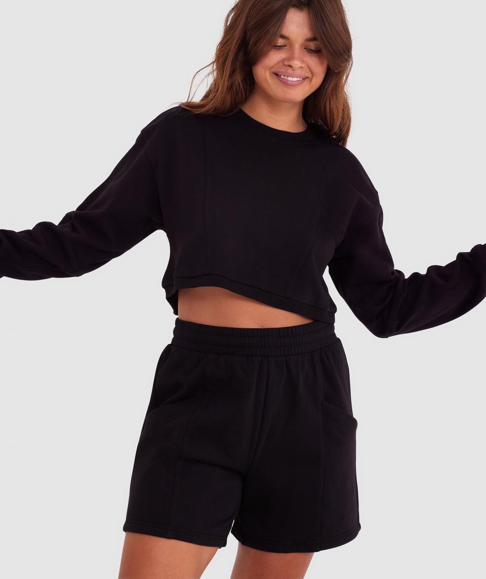 Unwnd Cargo Short - Black