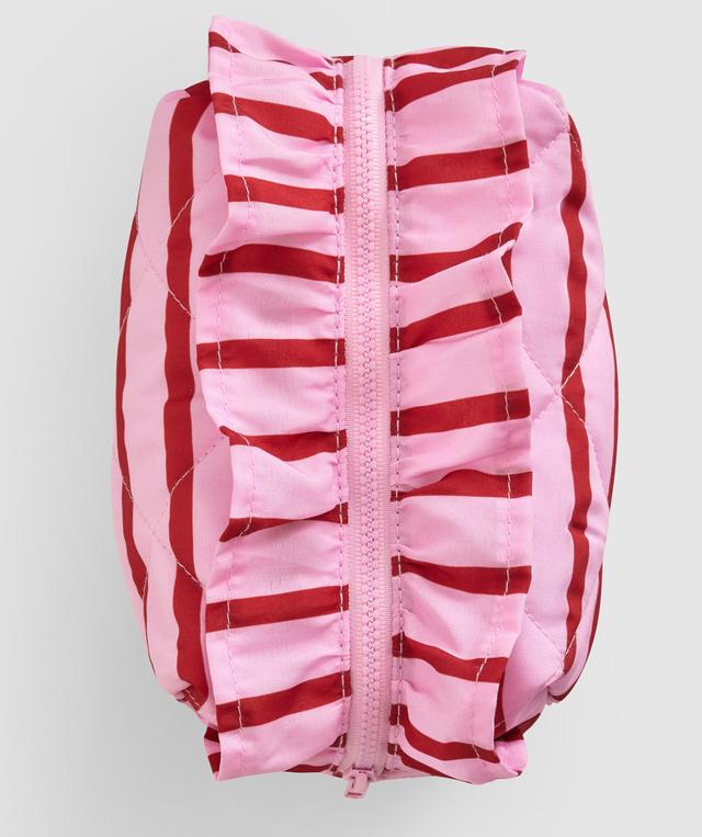 Vacation Soft Makeup Bag - Print Stripe